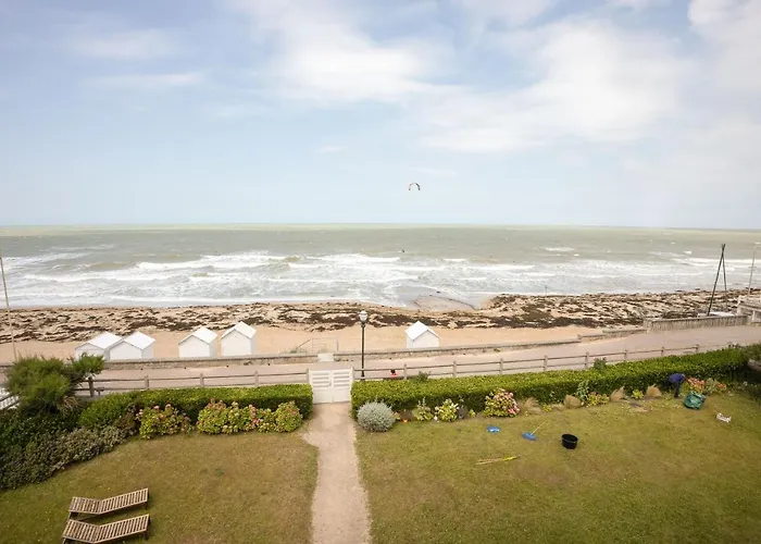 Les Hirondelles - Avec Jardin Front De דירה סנט-אובן-סור-מר